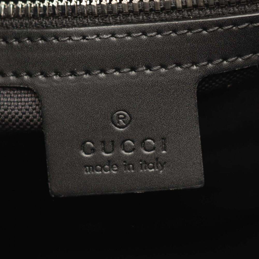 GUCCI Black Leather Tote Bag - Picture 4 of 7